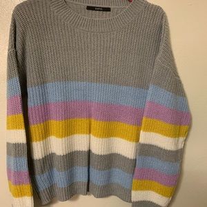 Grey sweater from ZAFUL